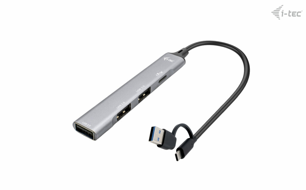 ITEC USBAUSBC Metal HUB 1x USBC 31 3x USB 20