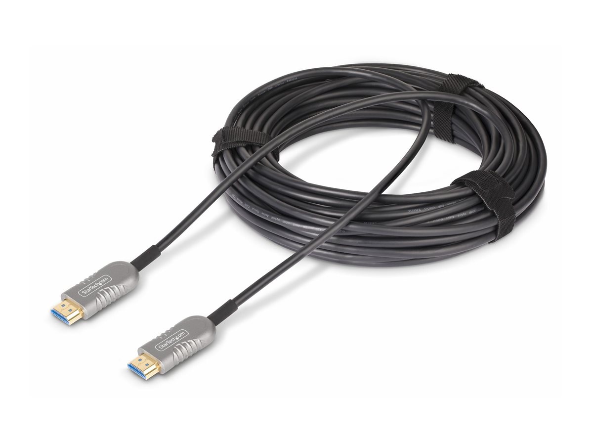 STARTECHCOM 15,2m Optisches HDMI Kabel AOC Aktives HDMI Plenum Kabel CMP 8K60Hz4K Ultra High Speed HDMI 21 Kabel ARC