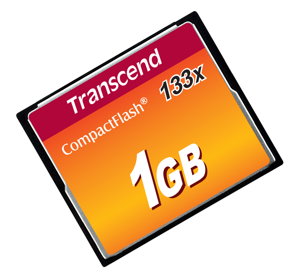 TRANSCEND CompactFlash 1GB Card MLC