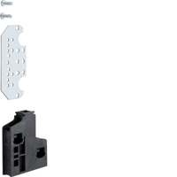 Hager PE/N-Schienenträger UZ02S2 universN SET=2Stck Hager PE/N-Schienenträger UZ02S2 universN SET=2Stck