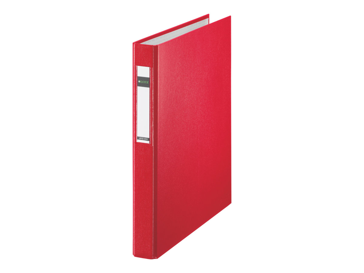LEITZ 4212 Ringbuch 4-Ringe rot 4,0 cm DIN A4 LEITZ 4212 Ringbuch 4-Ringe rot 4,0 cm DIN A4