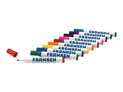 Franken Whiteboard‑Marker farbsortiert 2‑6 mm 10 Stück