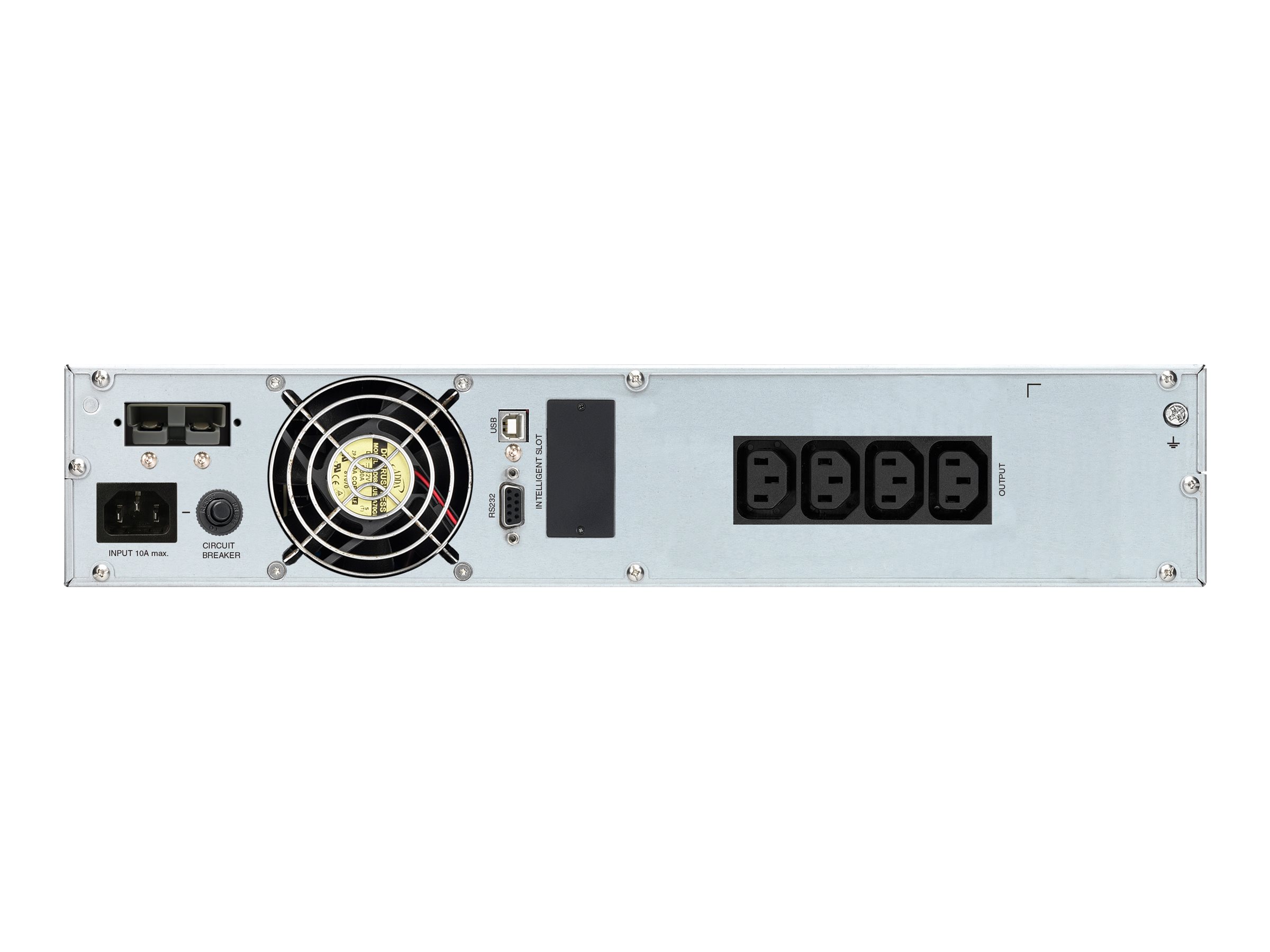 POWERWALKER VFI 2000 CRM LCD 2000VA / 1600W Online USV Tower/Rack Doppelwandler SNMP Slot