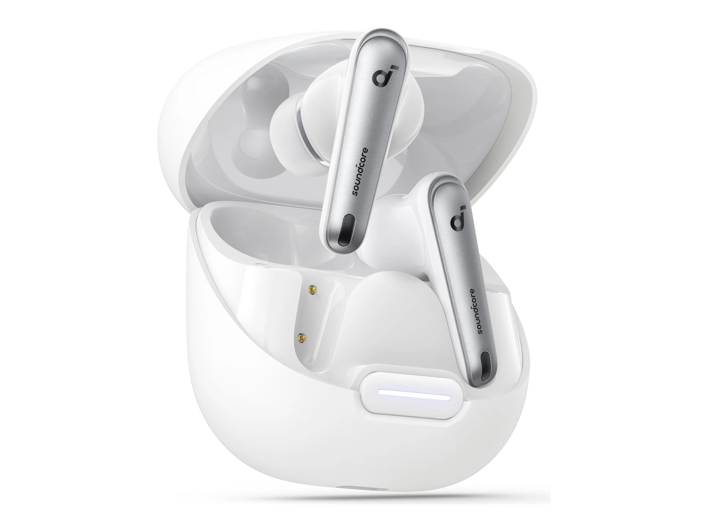 ANKER Soundcore Liberty 4 NC weiss TrueWireless Earbuds ANC 20 11mm Audiotreiber HiRes Sound LDAC EQ mit HearID IPX4 6 Mikros
