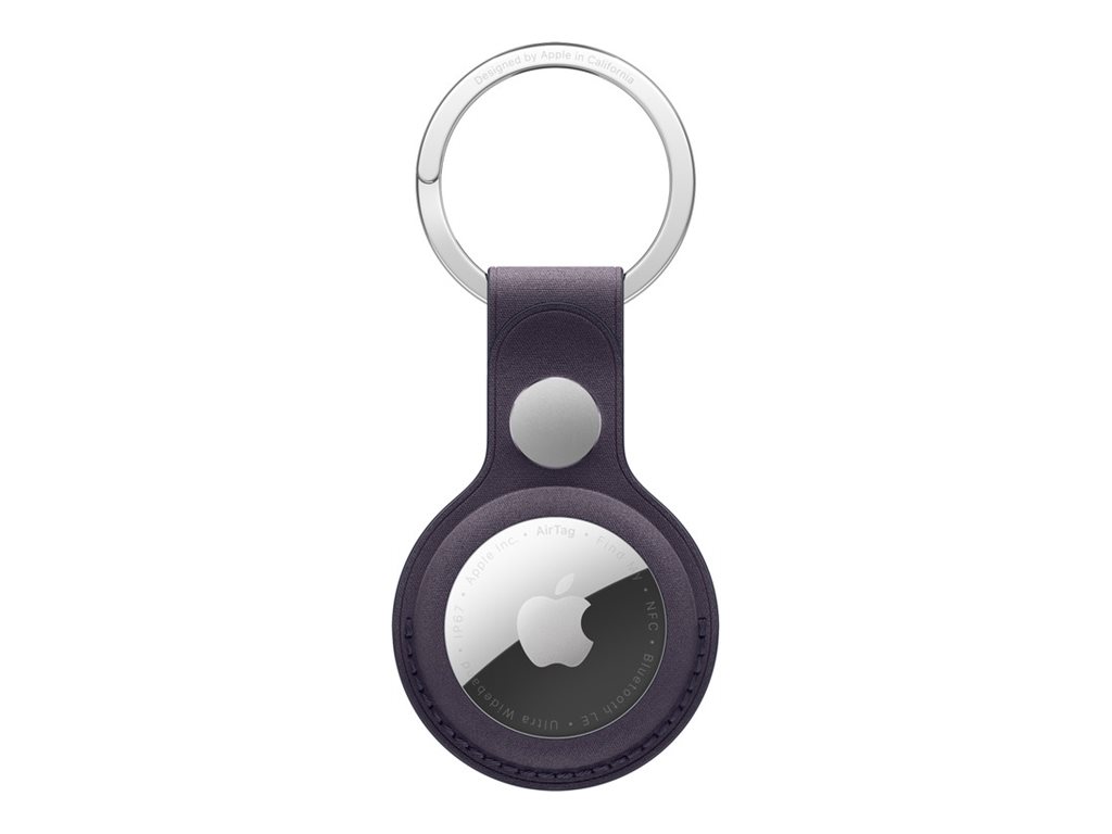APPLE AirTag FineWoven Key Ring Midnight Purple