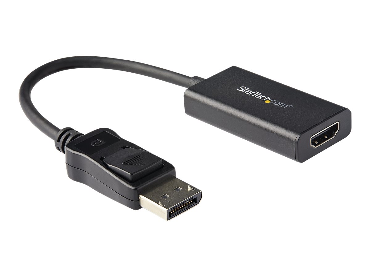 STARTECH.COM DisplayPort to HDMI Adapter with HDR - 4K 60Hz - Black - DP to HDMI Converter STARTECH.COM DisplayPort to HDMI Adapter with HDR - 4K 60Hz - Black - DP to HDMI Converter
