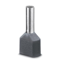 Phoenix Contact Aderendhuelse AI-TWIN 2X 4 -12 GY 12mm L: 23mm grau Phoenix Contact Aderendhuelse AI-TWIN 2X 4 -12 GY 12mm L: 23mm grau