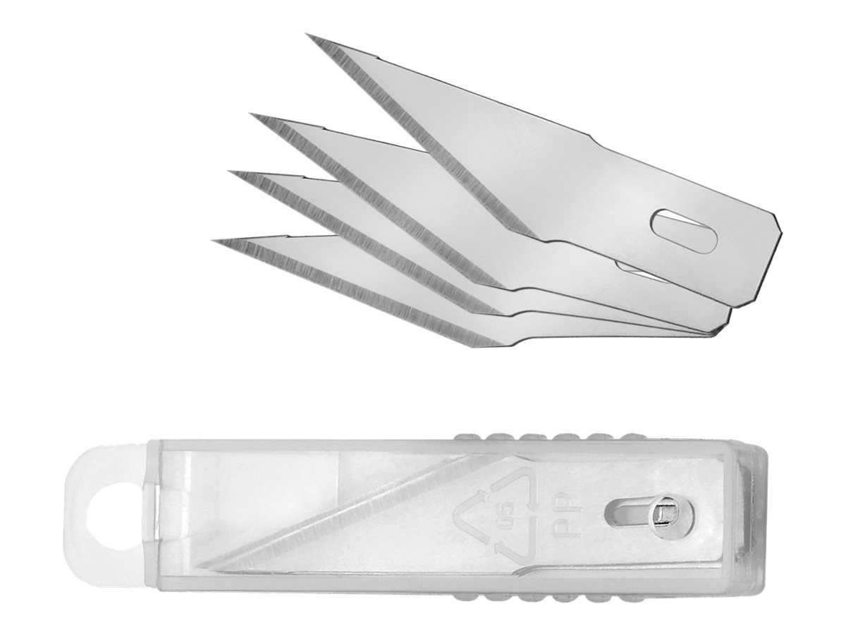 10 WESTCOTT Cuttermesser-Klingen silber 47,0 mm
