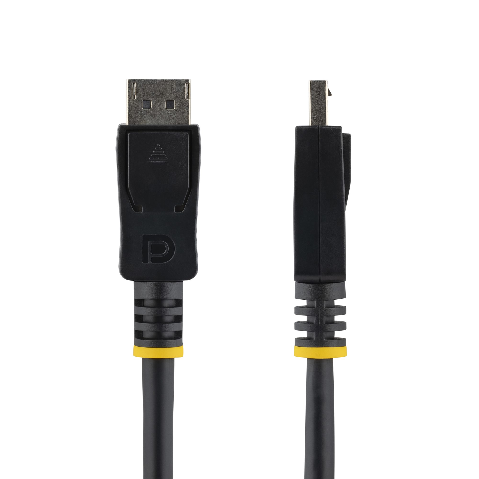 STARTECHCOM 2m Certified DisplayPort 12 Cable with Latches MM DisplayPort 4k with HBR2 support High Resolution DP to DP Cable
