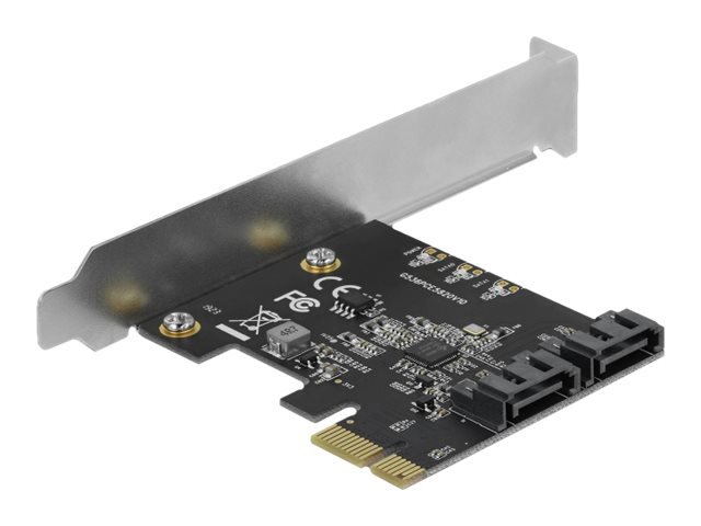 2 Port SATA PCI Express Karte - Low Profile Formfaktor