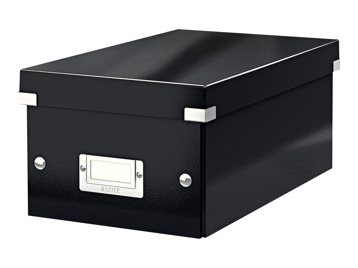 LEITZ CD-/DVD-Box Click & Store schwarz, 1 St. LEITZ CD-/DVD-Box Click & Store schwarz, 1 St.