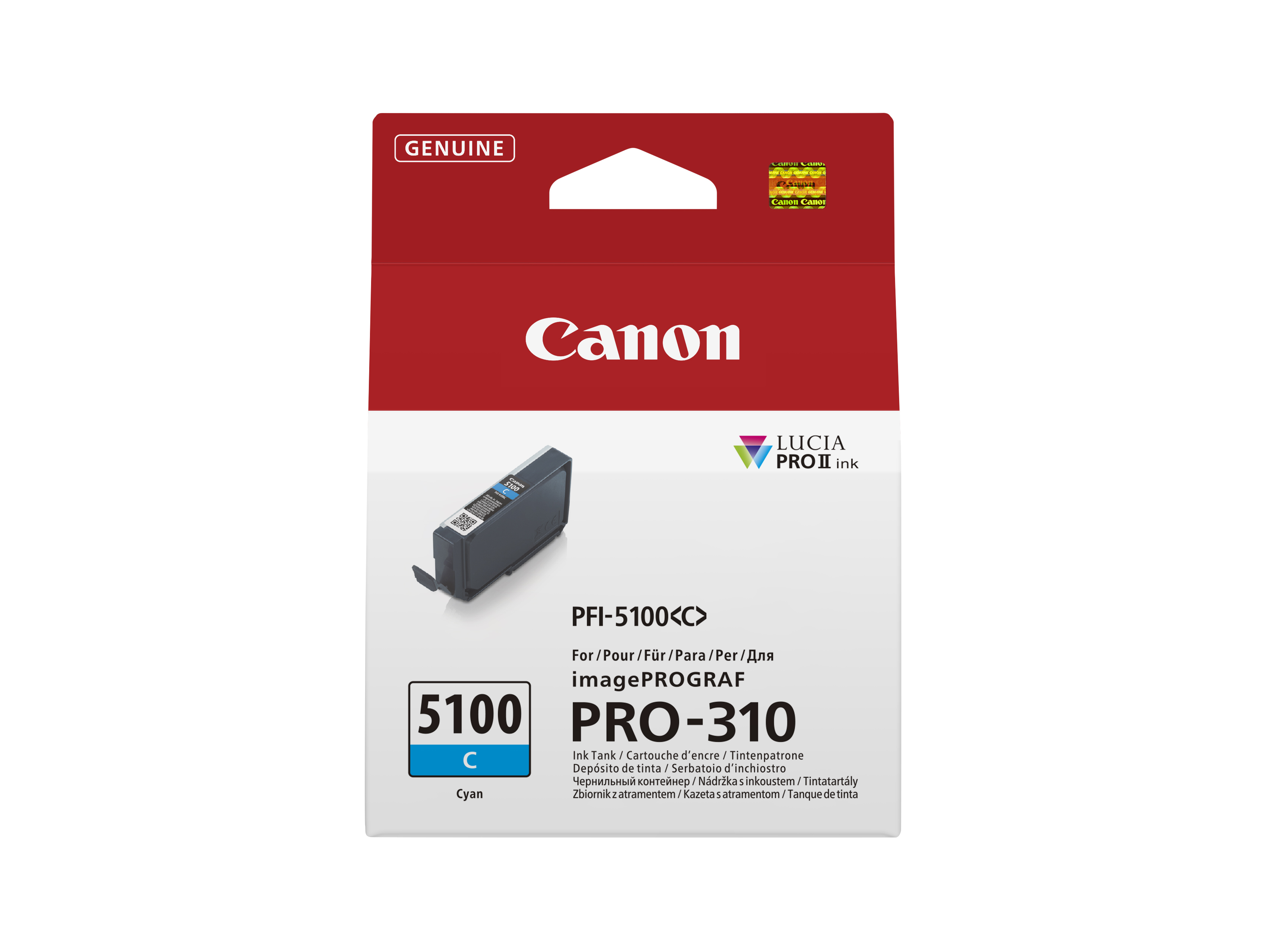 Canon PFI5100 C cyan Druckerpatrone