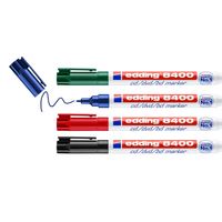 edding 8400 CD-Marker farbsortiert 0,5 - 1,0 mm, 4 St.