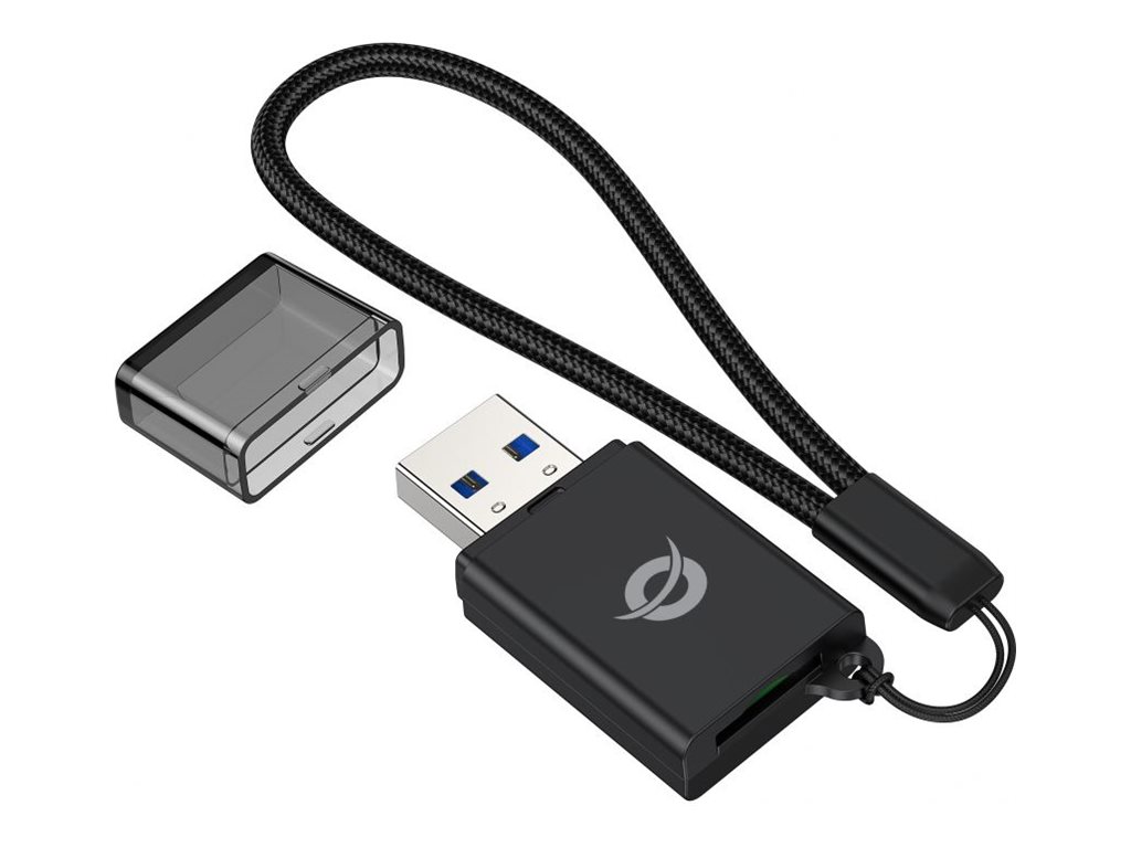 CONCEPTRONIC Kartenleser USBA30TFMicroSD30 schwarz