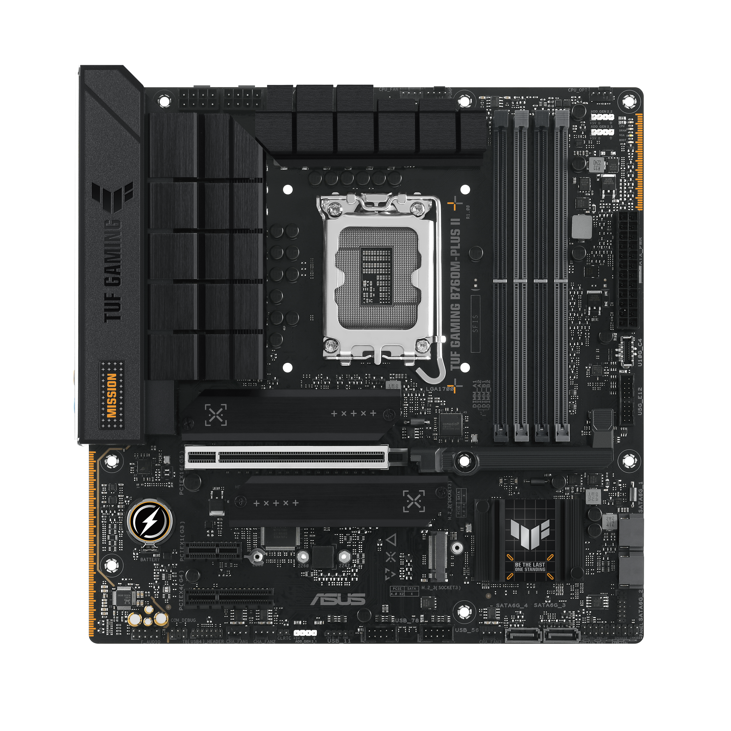ASUS TUF GAMING B760M-PLUS II LGA1700 DDR5