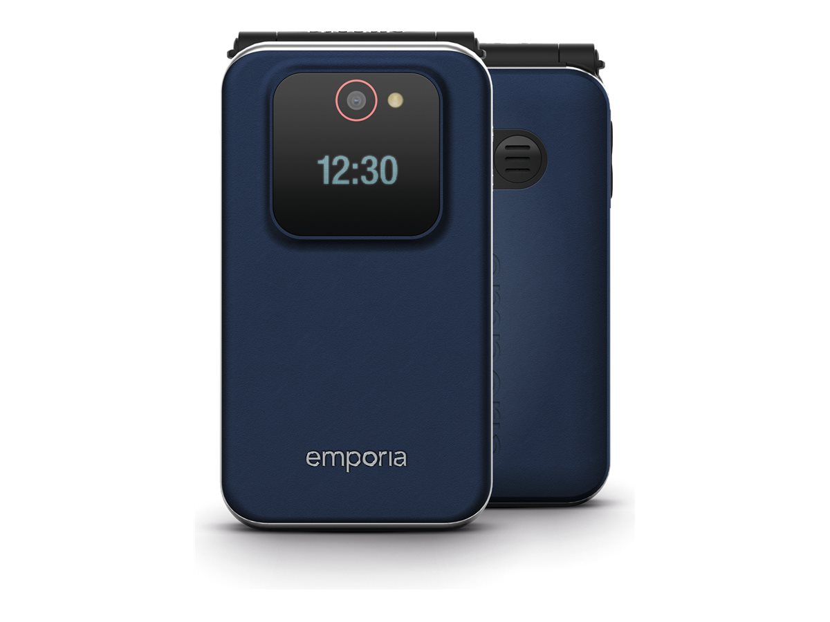Emporia emporiaJOY V228, LTE4G, V3, Grosstastenklapphandy, blueberry