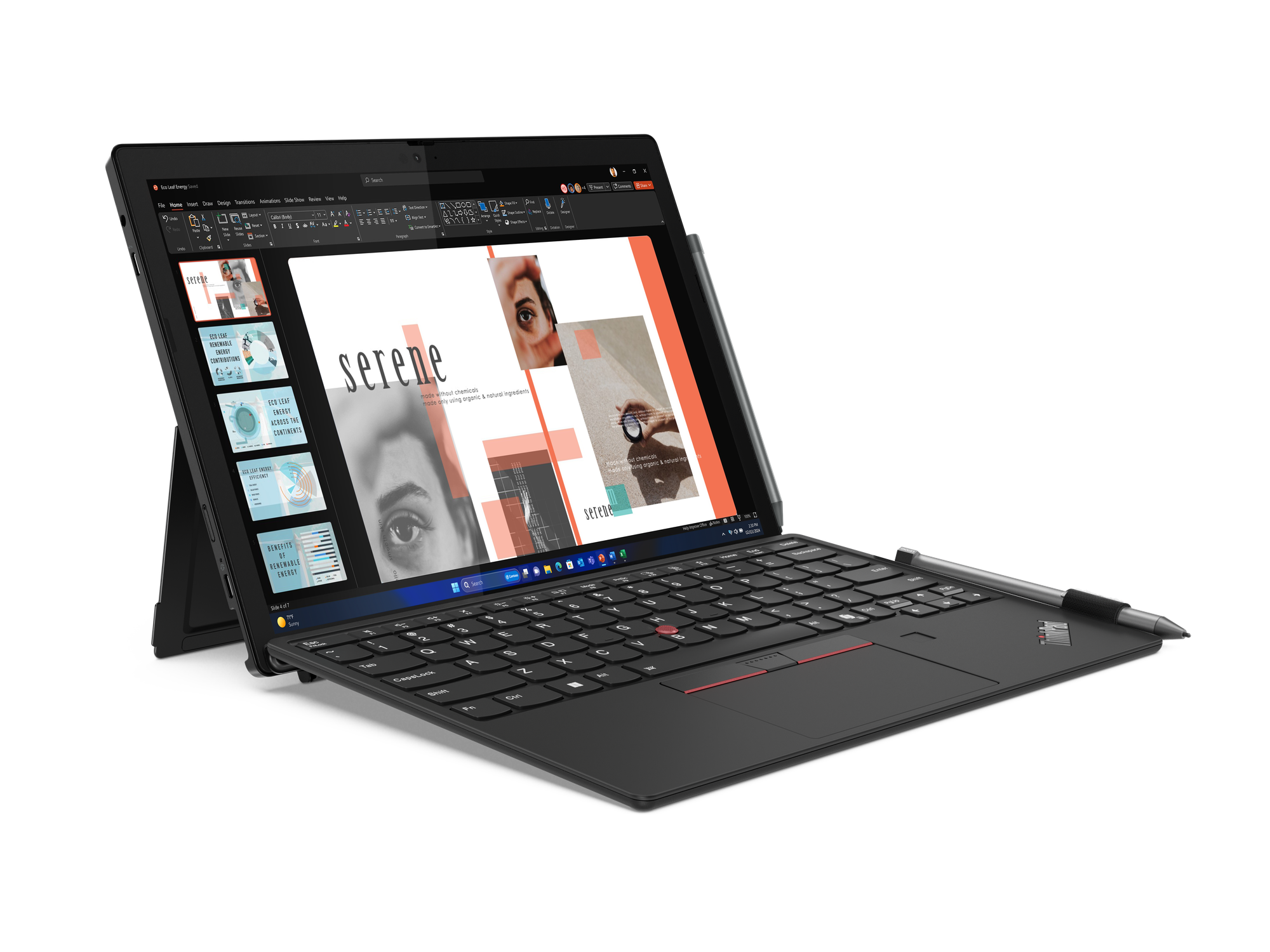 LENOVO ThinkPad X12 Detachable G2 Intel Core Ultra 7 164U 31,24cm 12,3Zoll Touch FHD 32GB 1TB SSD UMA W11P WWAN 4G Black TopSeller