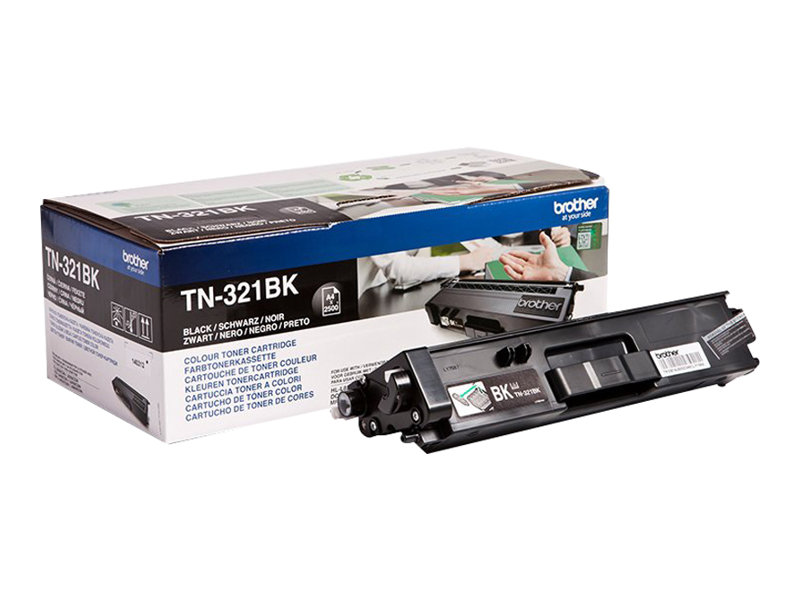 BROTHER TN-321BK Toner schwarz Standardkapazität 2.500 Seiten 1er-Pack