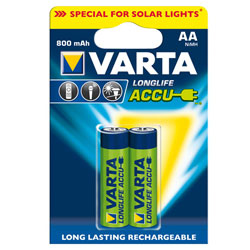 VARTA Akku Micro AAA 800mAh NiMH Recharge Accu Power 2er Blister
