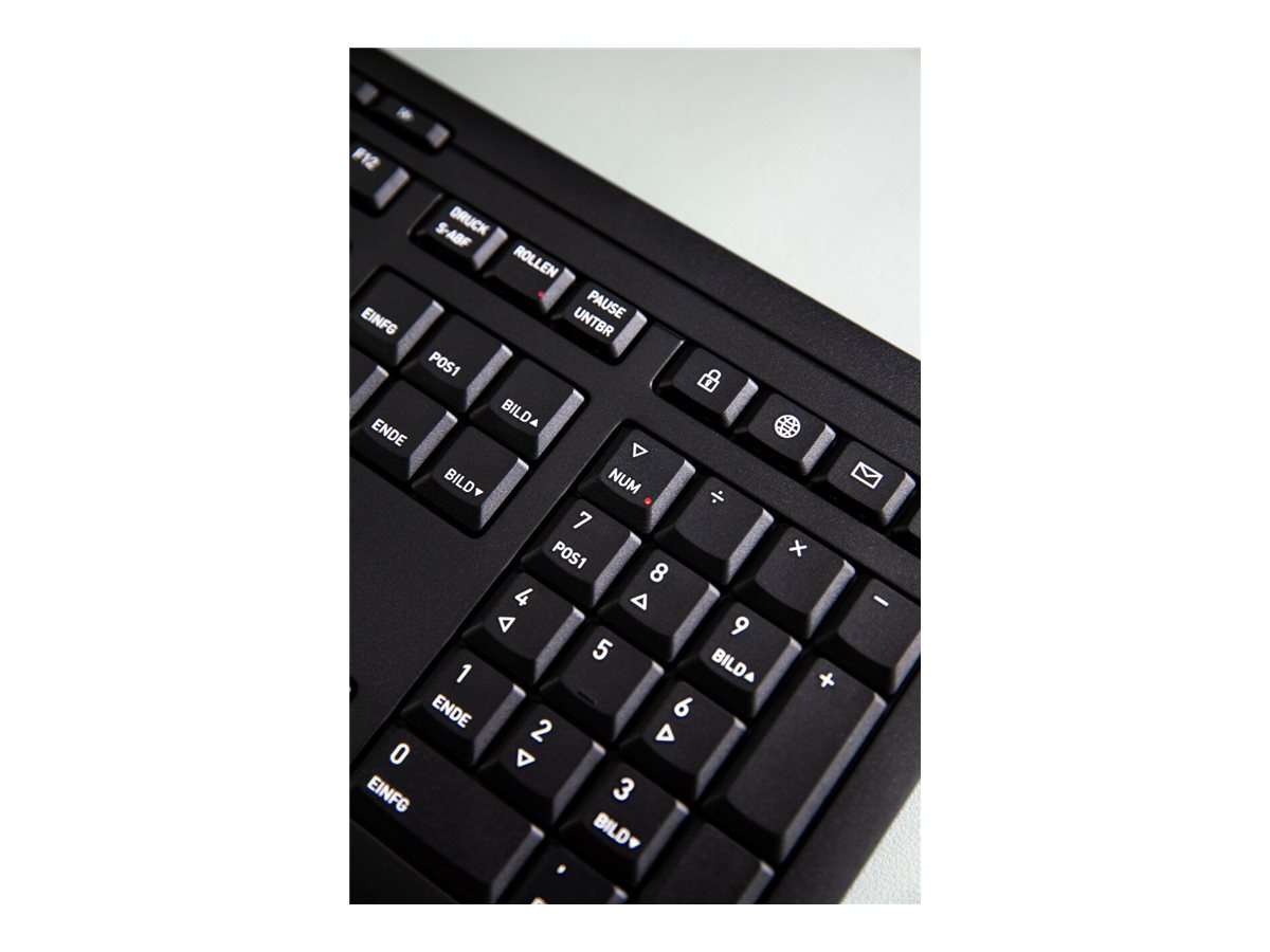 CHERRY STREAM DESKTOP COMFORT Tastatur-Maus-Set kabellos schwarz