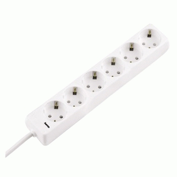 hama 6-fach Steckdosenleiste 1,4 m weiss hama 6-fach Steckdosenleiste 1,4 m weiss