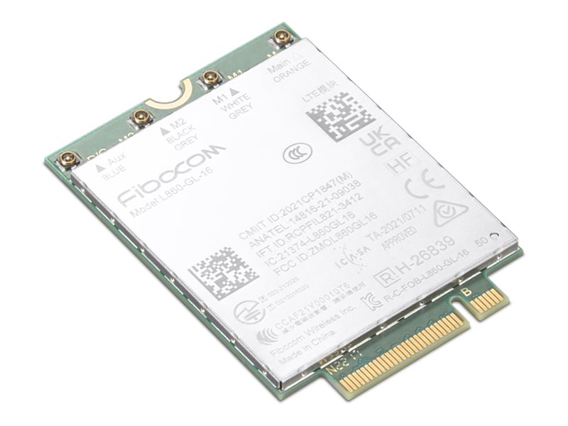 LENOVO ThinkPad Fibocom L860-GL-16 4G LTE CAT16 M.2 WWAN Module LENOVO ThinkPad Fibocom L860-GL-16 4G LTE CAT16 M.2 WWAN Module