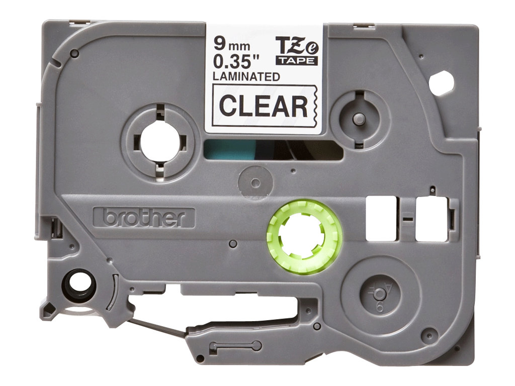 TZE121 BROTHER PTOUCH 9mm KLAR-SCHWARZ