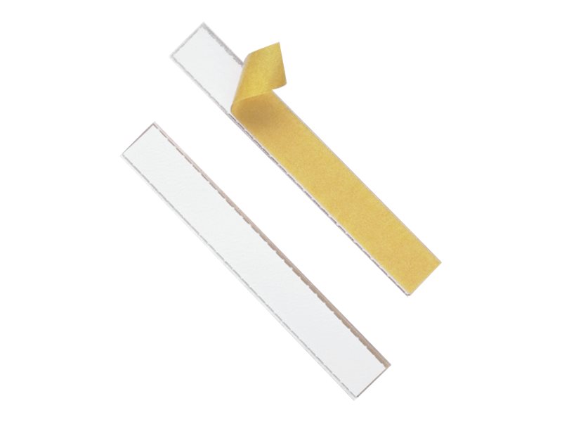 DURABLE Scannerschienen selbstklebend LABELFIX glatt Kennzeichnung von Ablagekörben, Regale, Schubladen, Schränken und technischen Geräten, 10 St