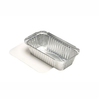 50 STARPAK Aluschalen mit Deckel 700 ml