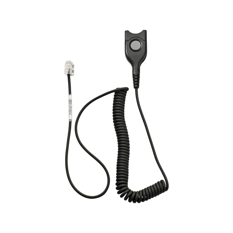 EPOS CSTD 01 Anschlusskabel EasyDisconnect QD auf RJ9 gewendelt 100cm Code 01