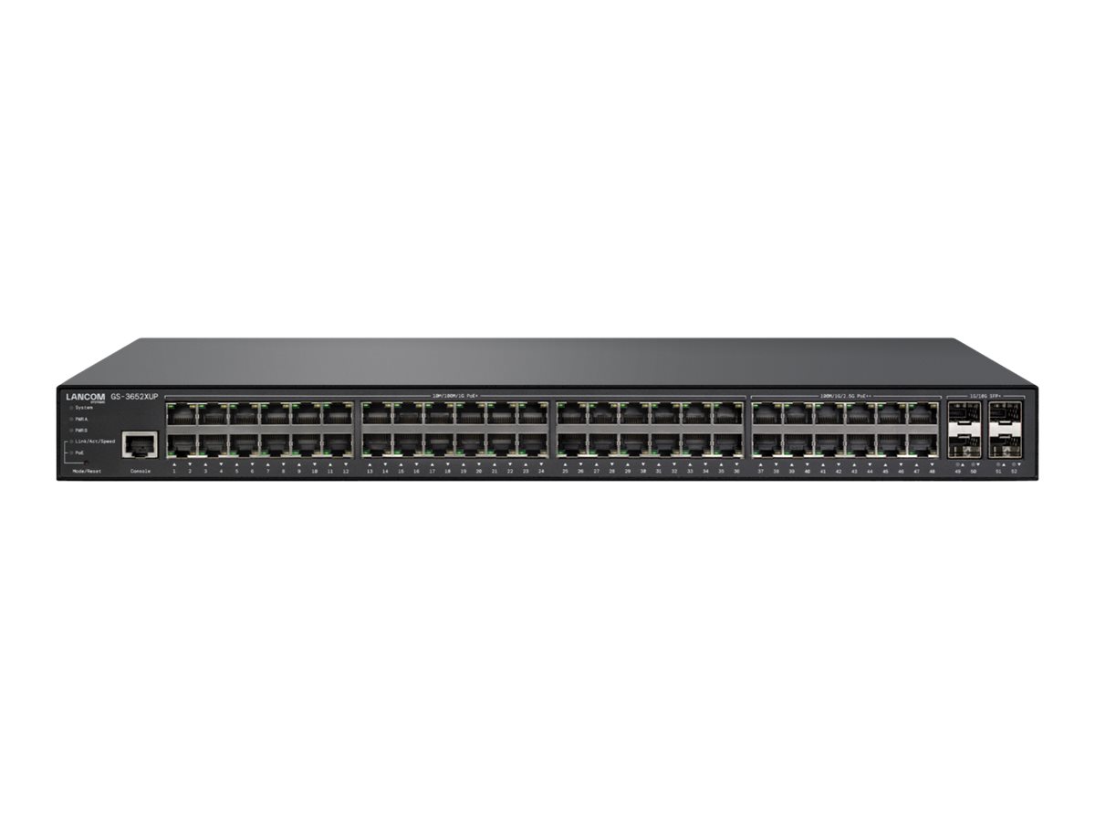 LANCOM GS-3652XUP Managed Layer-3-Lite Access Switch LANCOM GS-3652XUP Managed Layer-3-Lite Access Switch