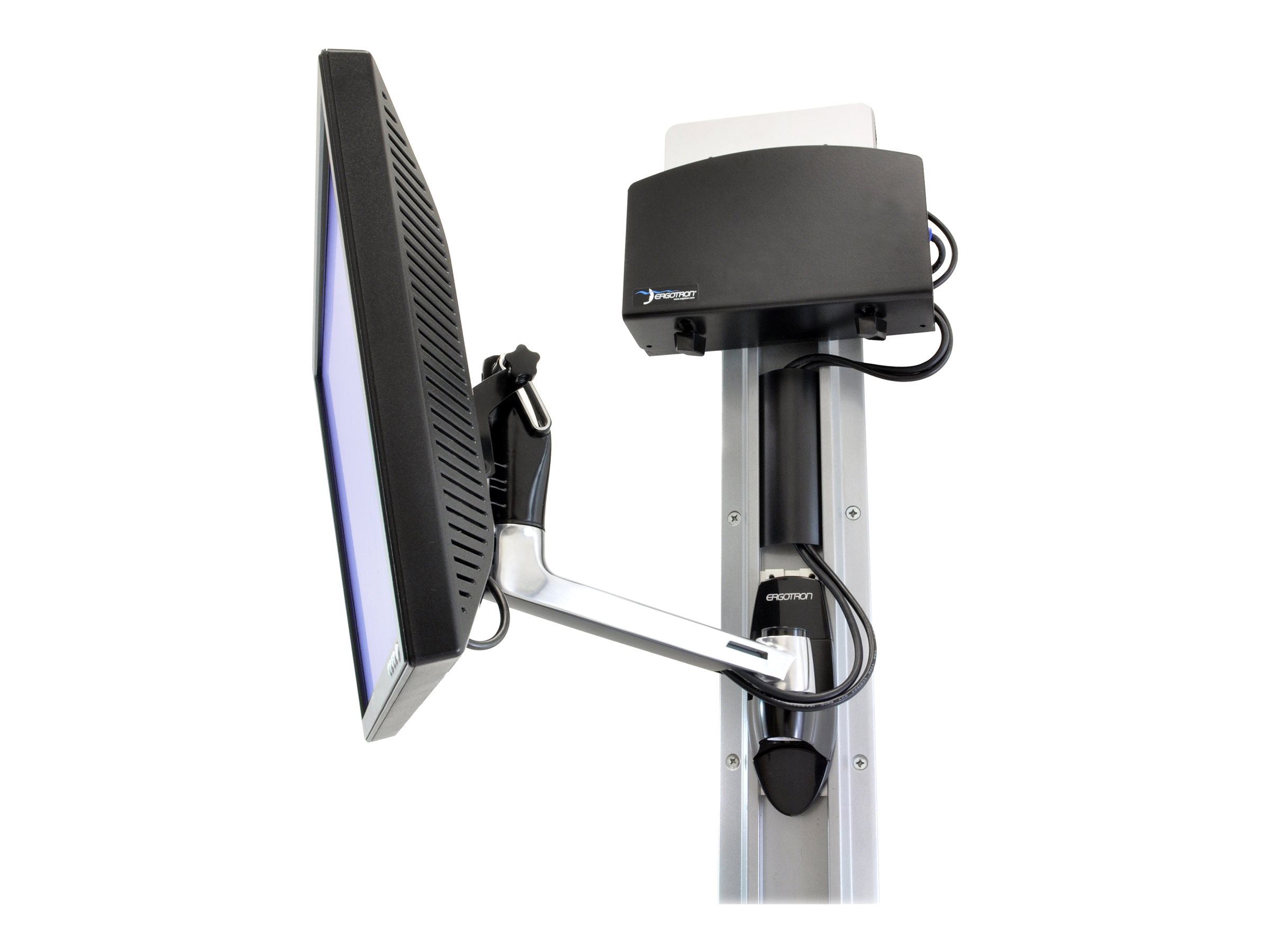 ERGOTRON LX HD Schwenkarm fuer Wandmontage bis 106cm 42Zoll VESA 75x75 100x100 200x100 200x200mm max22,7kg