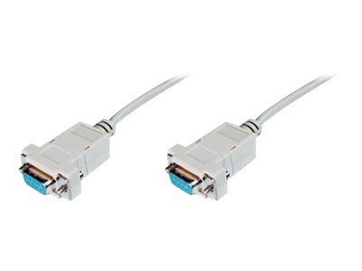 ASSMANN Null-Modem Kabel D-Sub9 Bu/Bu 3m bulk beige ASSMANN Null-Modem Kabel D-Sub9 Bu/Bu 3m bulk beige