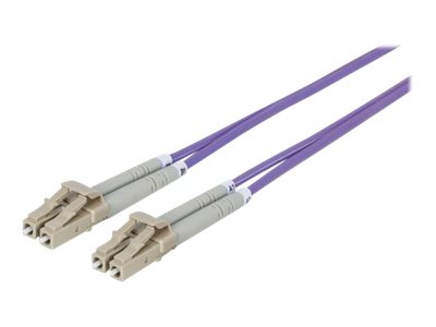 INTELLINET LWL Kabel LC/LC OM4 1m violett 50/125um Duplex Multimode INTELLINET LWL Kabel LC/LC OM4 1m violett 50/125um Duplex Multimode