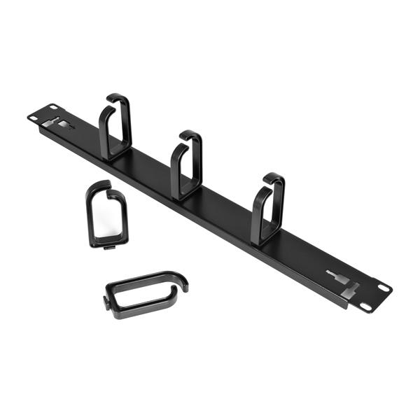 STARTECHCOM 1U Metal Rack Patch Cable Manager