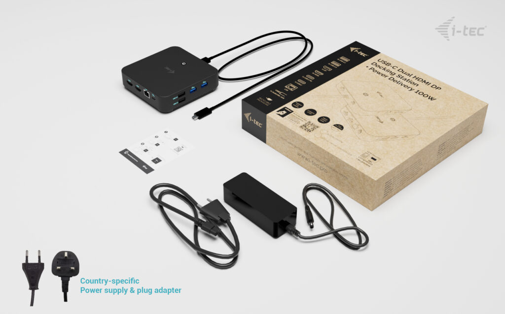 i-tec Dockingstation USB‑C HDMI DisplayPort