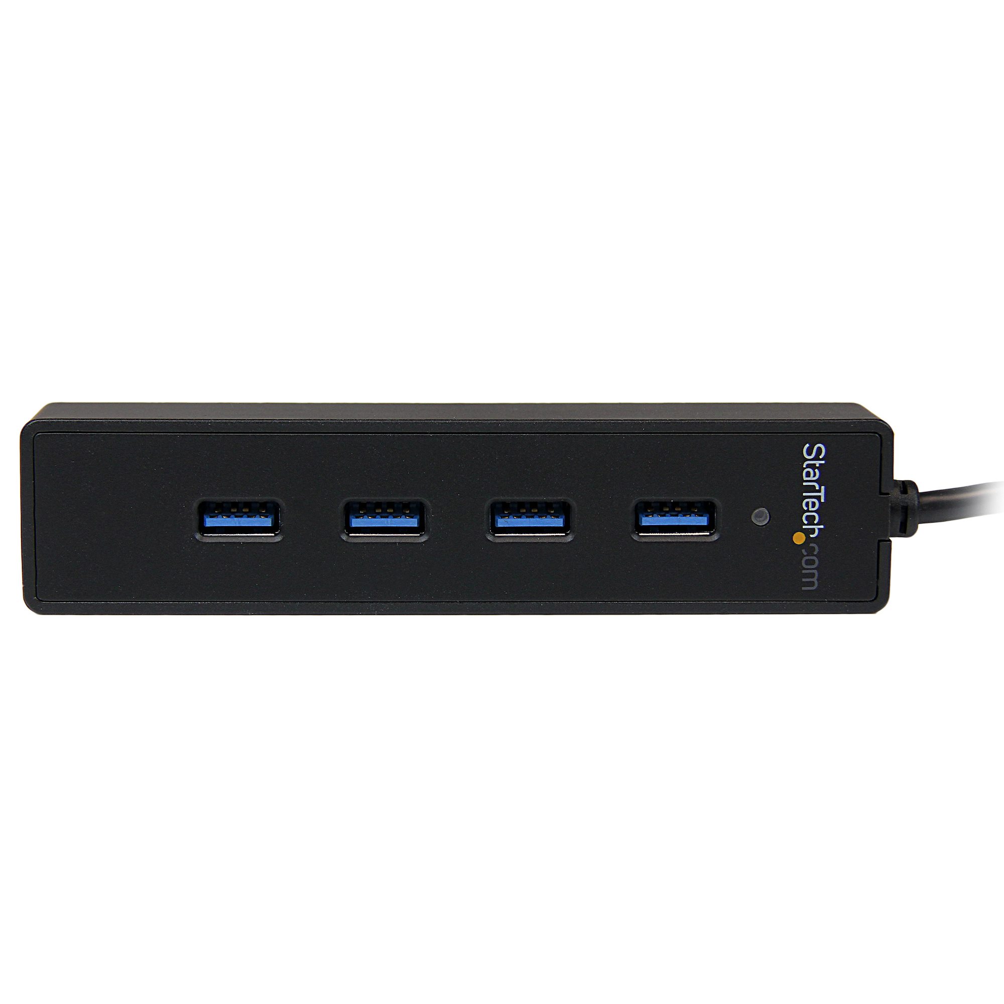 STARTECHCOM 4 Port Portable SuperSpeed USB 30 Hub with Builtin Cable