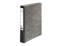 FALKEN Recycling Ordner schwarz marmoriert Karton 8,0 cm DIN A4, 1 St