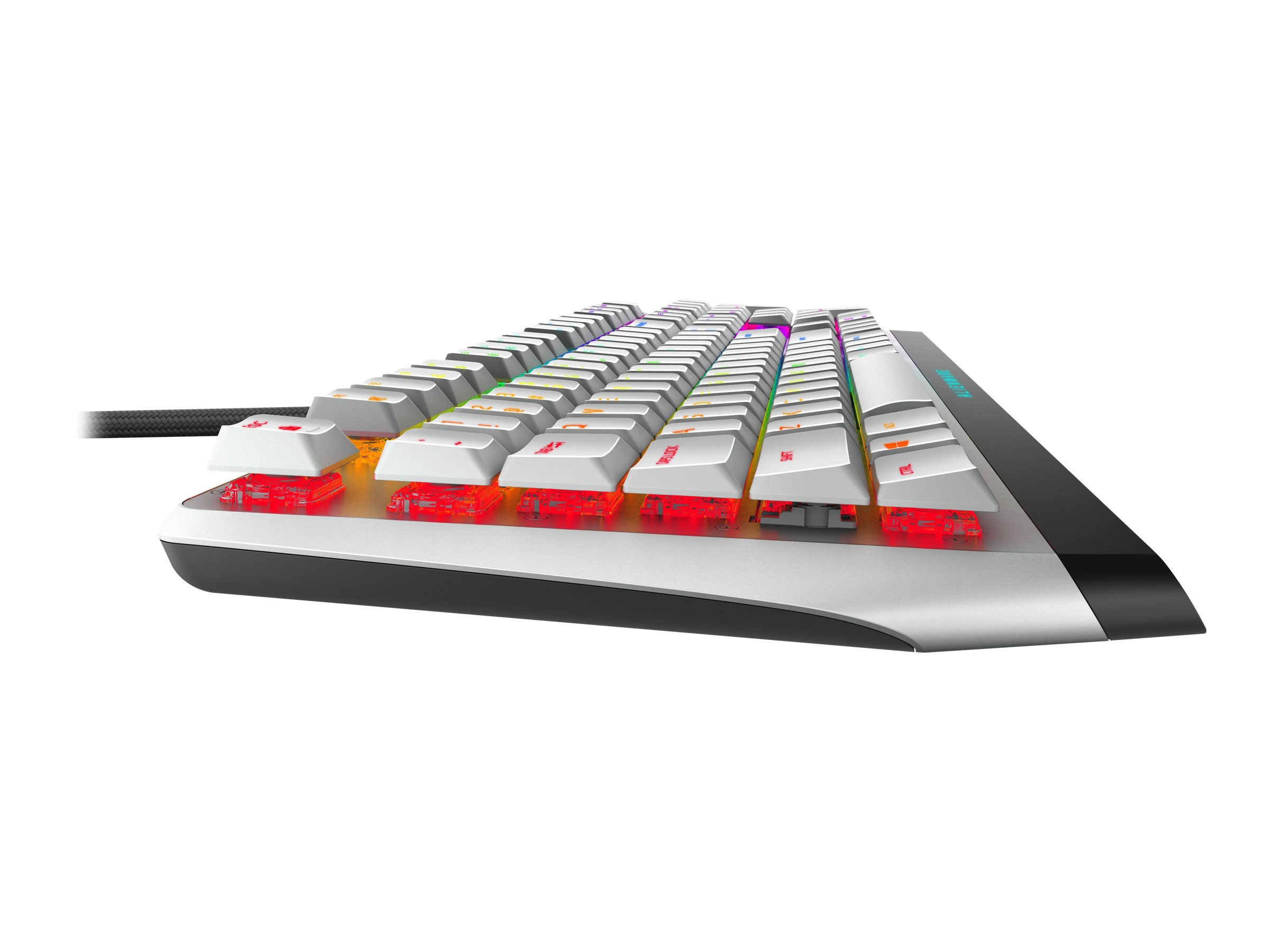 DELL Alienware 510K Lowprofile RGB Mechanical Gaming Keyboard AW510K Lunar Light