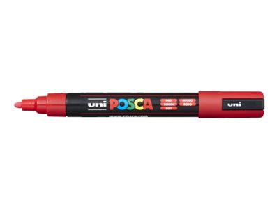 uni-ball POSCA PC-5M Acrylstift rot 1,8 - 2,5 mm, 1 St. uni-ball POSCA PC-5M Acrylstift rot 1,8 - 2,5 mm, 1 St.