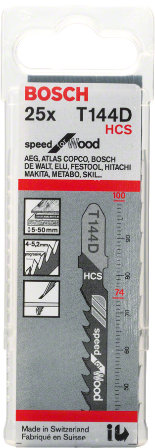 Bosch Speed for Wood T 144 D 100 mm