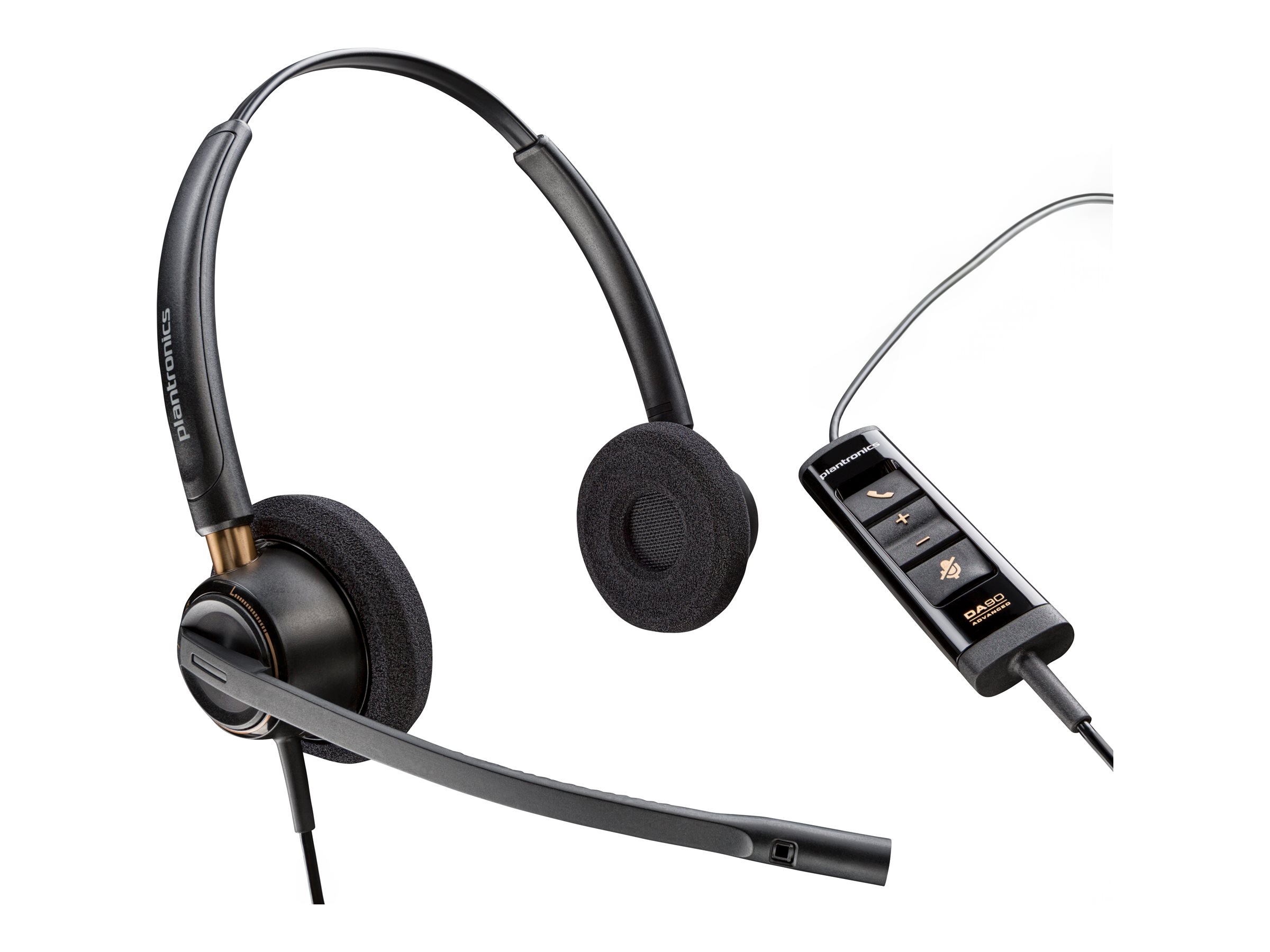 Poly Headset EncorePro 525-M binaural USB-A & USB-C Teams