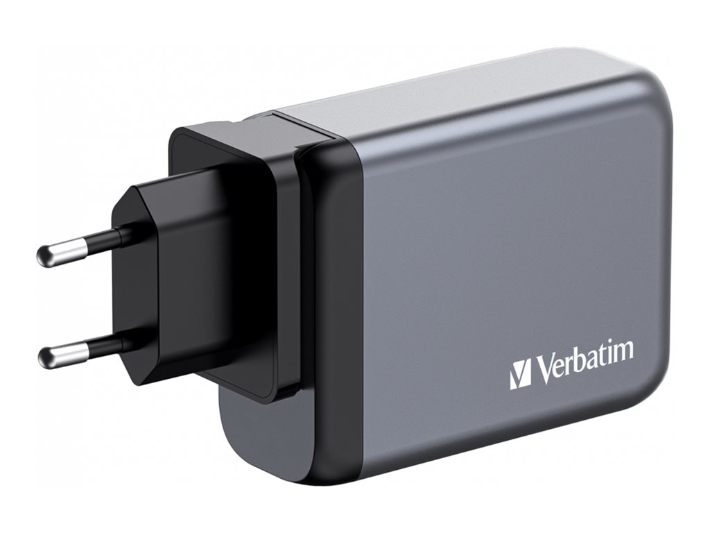 Verbatim USB-C Ladegeraet 100W 4 Port 3x USB-C/1x USB-A