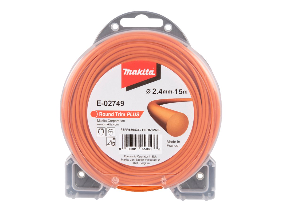makita E-02749 Mähfaden 2,4 mm x 15,0 m makita E-02749 Mähfaden 2,4 mm x 15,0 m