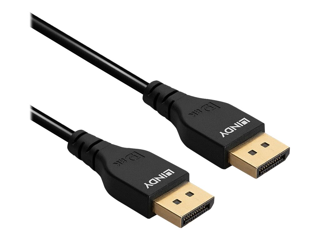 0.5m Slim DisplayPort 1.4 Cable