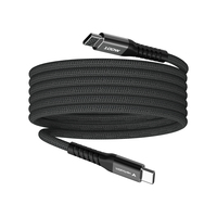 Verbatim Sync & Charge USB-C auf USB-C 60W Magnetisches Kabe l120cm Schwarz