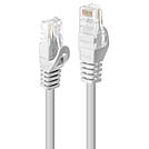LINDY Basic Cat.6 U/UTP Kabel, weiss, 0,5m