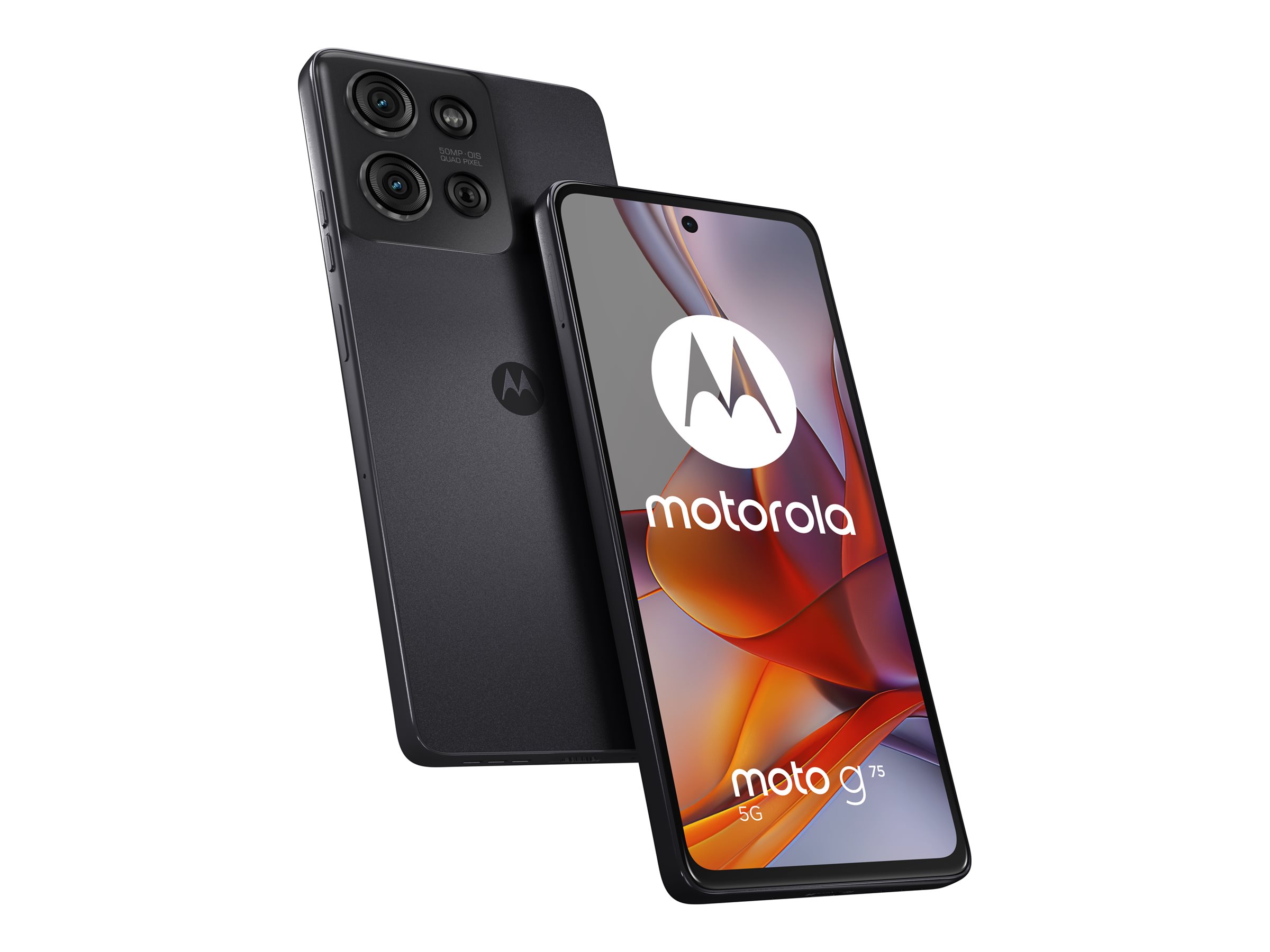 MOTOROLA moto g75 5G Dual-SIM-Smartphone charcoal-black 256 GB