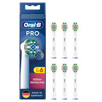 Braun Oral-B Aufsteckbuersten Pro Tiefenreinigung 6er Braun Oral-B Aufsteckbuersten Pro Tiefenreinigung 6er
