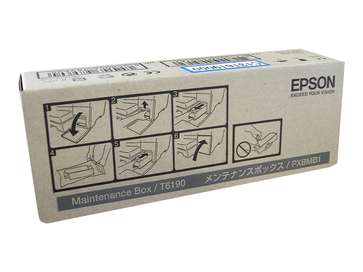 EPSON T6190 Wartungseinheit Standardkapazitaet 35.000 Seiten 1er-Pack EPSON T6190 Wartungseinheit Standardkapazitaet 35.000 Seiten 1er-Pack